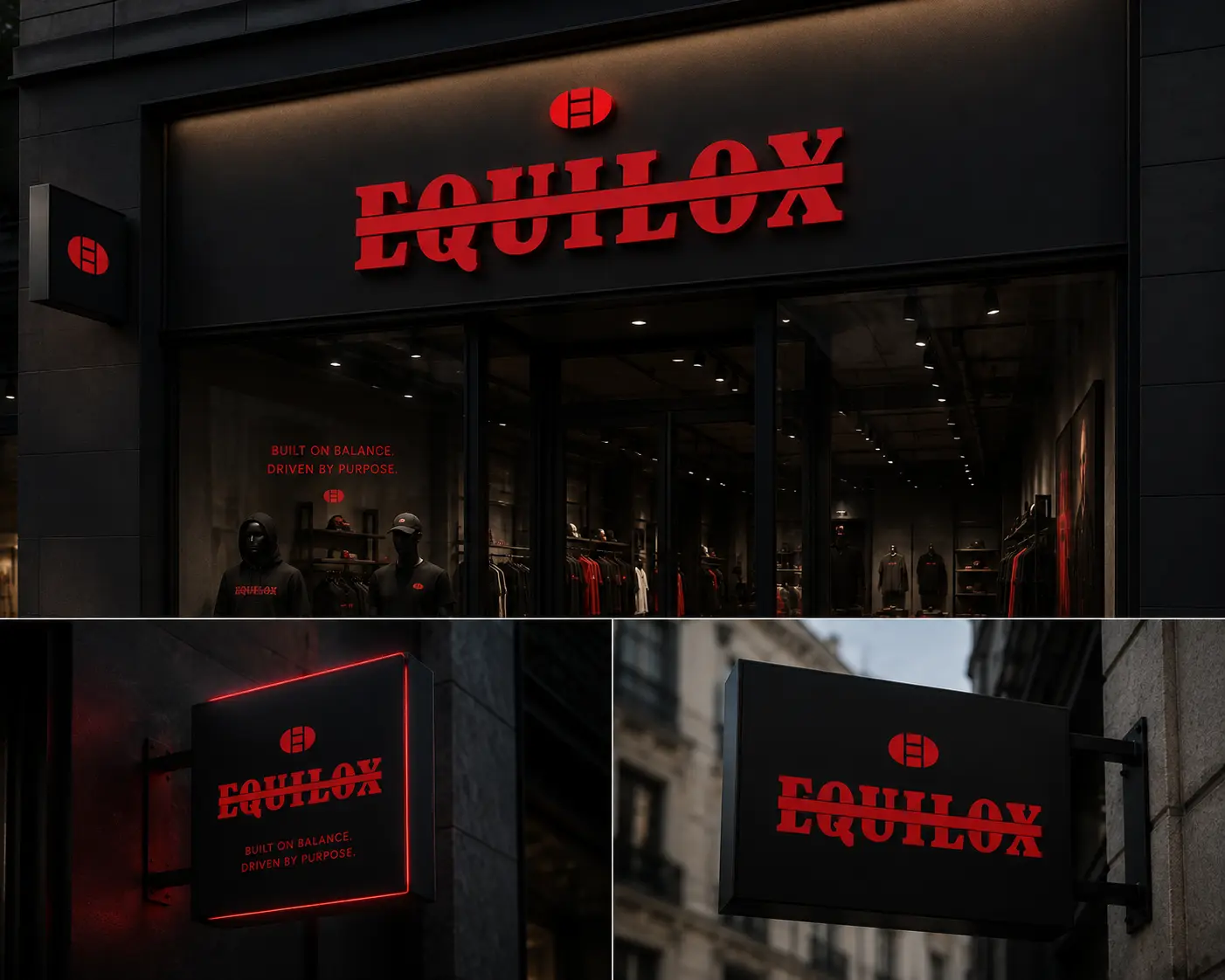 Equilox — Store signage & blade signs