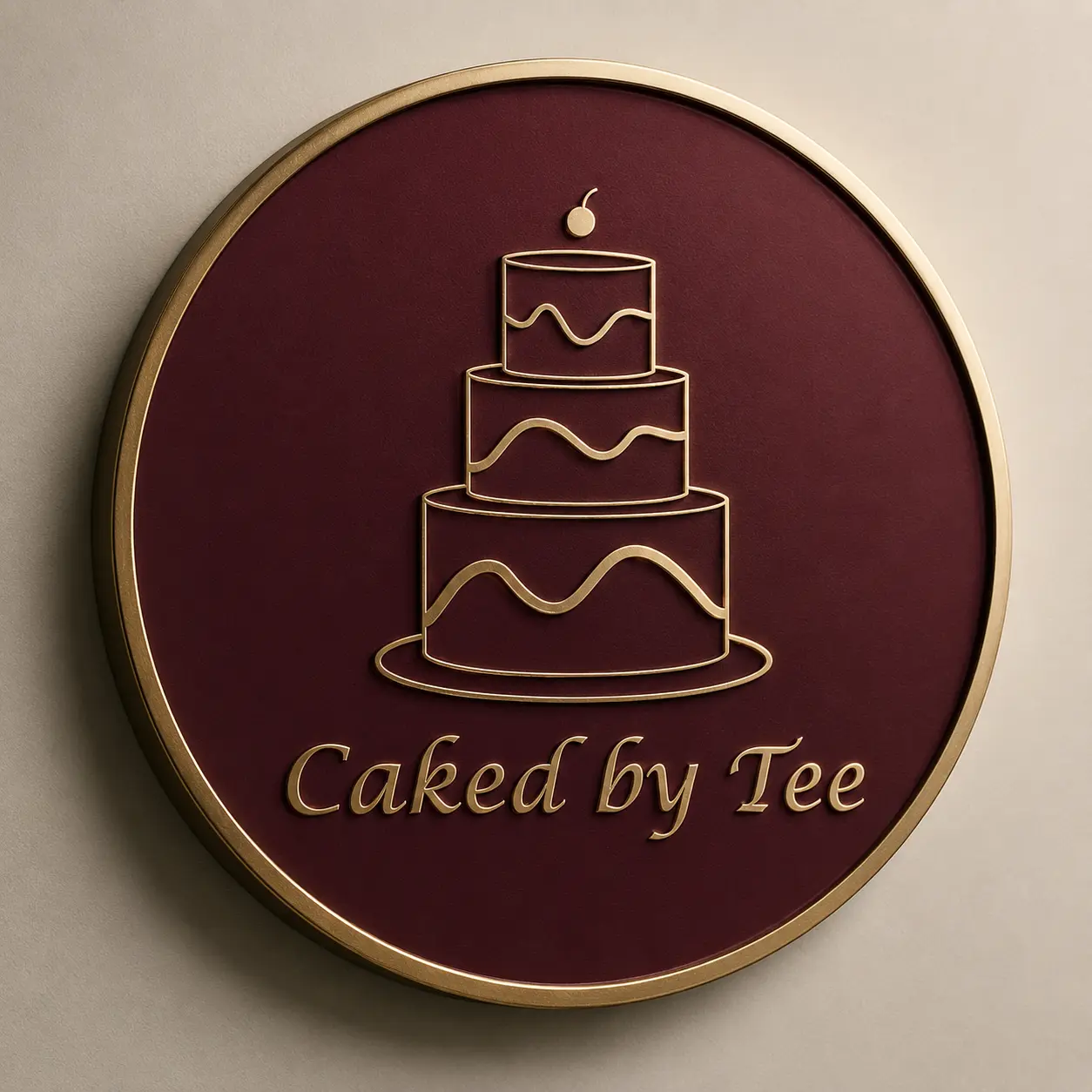 Caked by Tee — Logo
