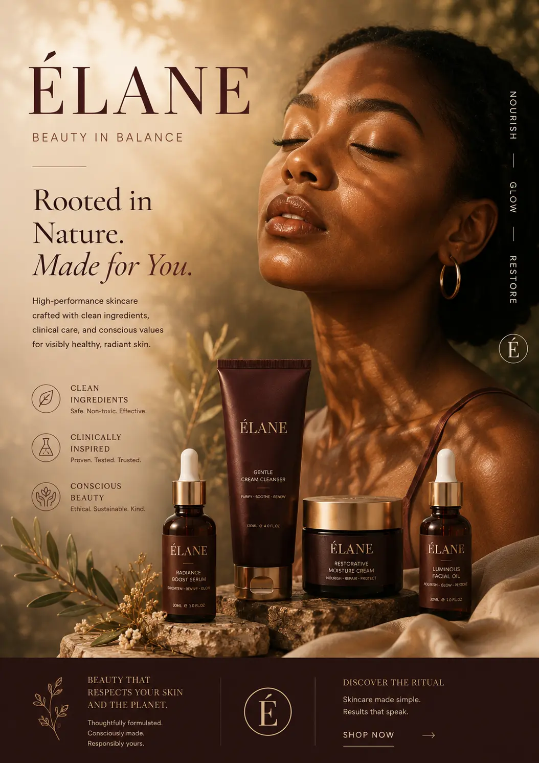 Beauty campaign poster