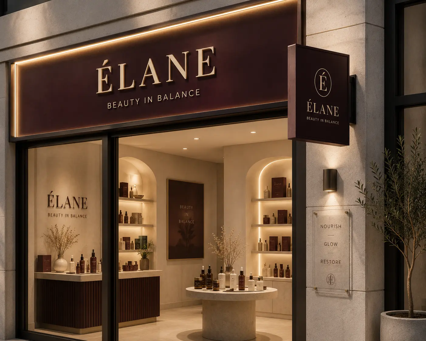 Store signage