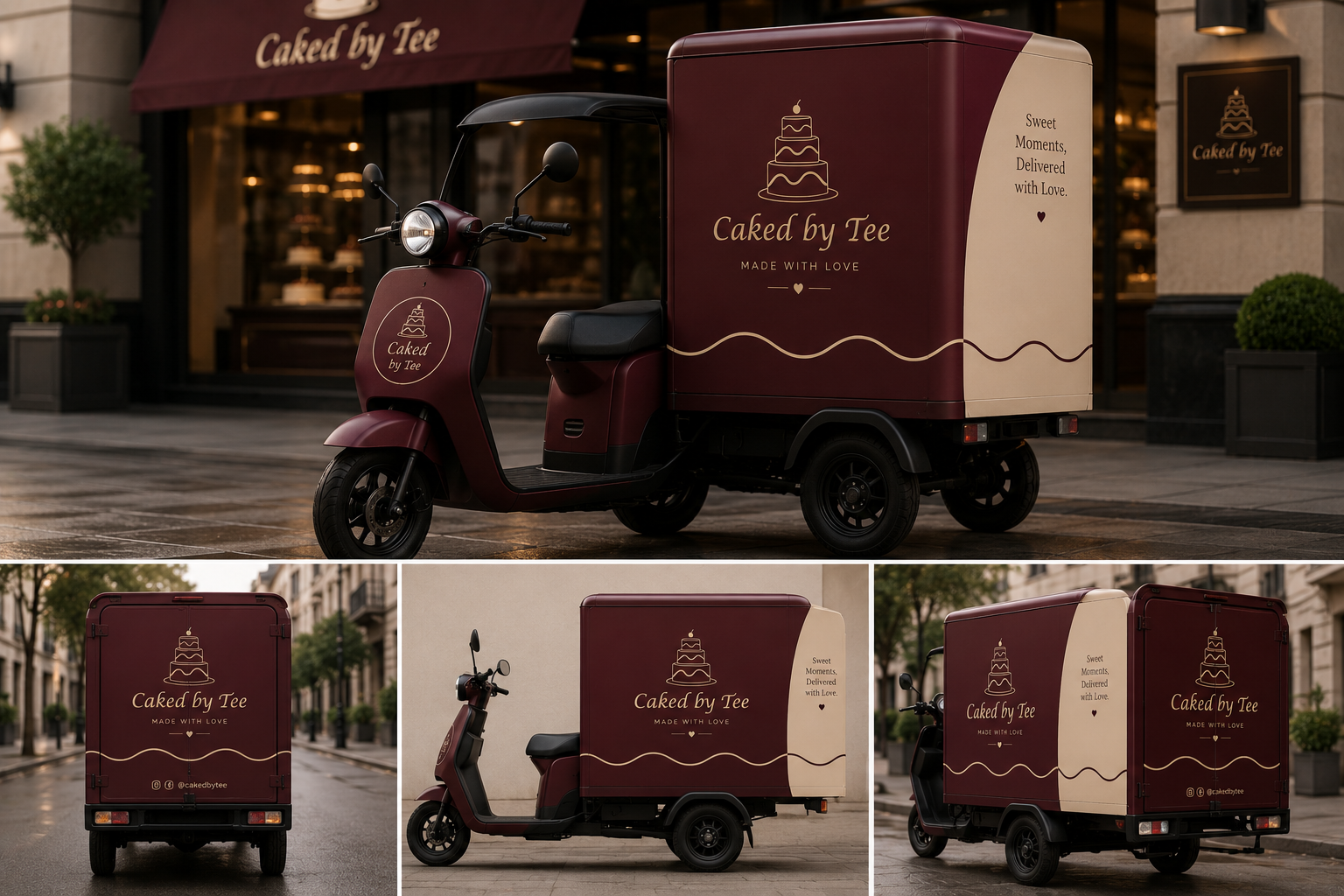 Caked by Tee — Delivery Vehicle