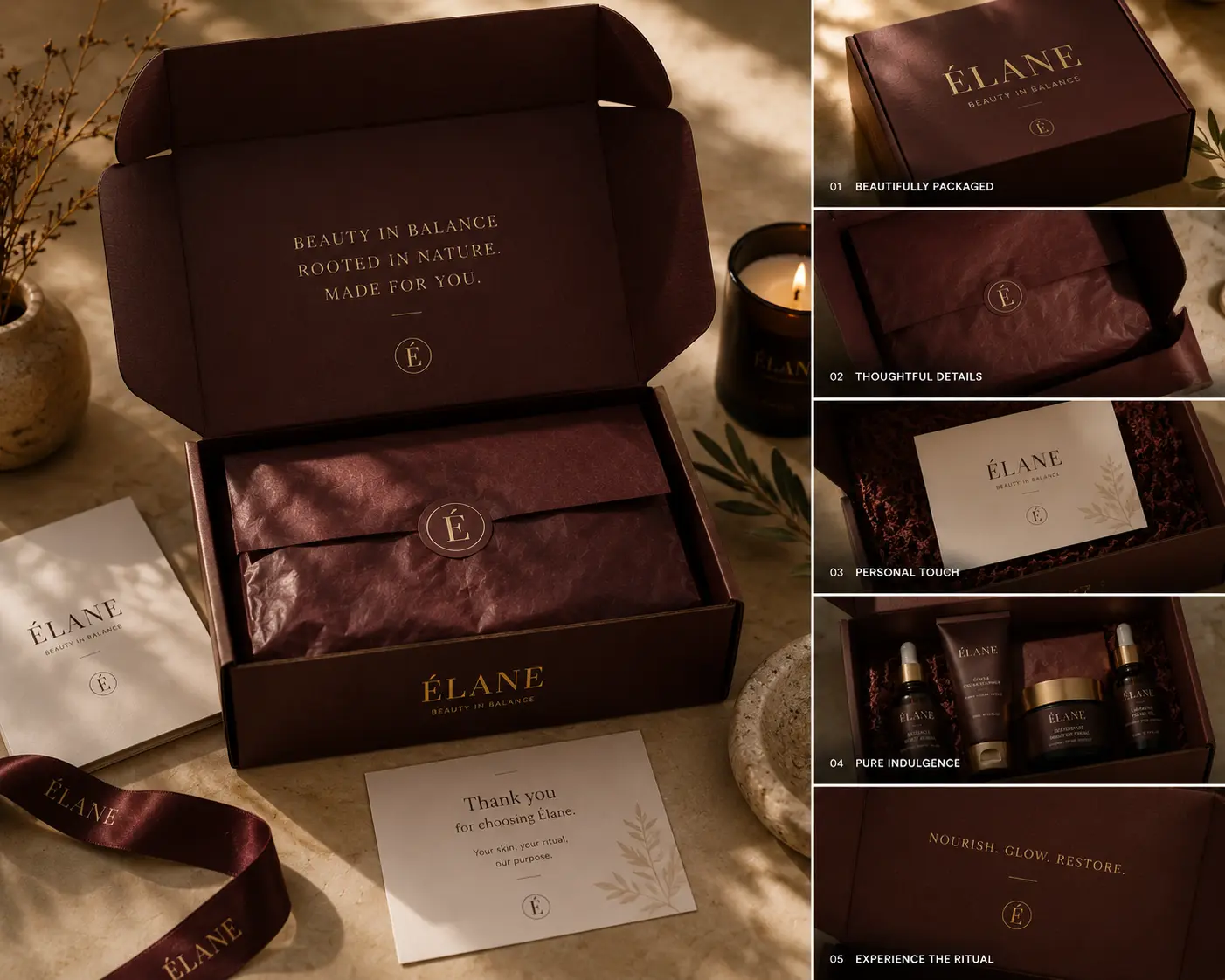 Luxury unboxing experience